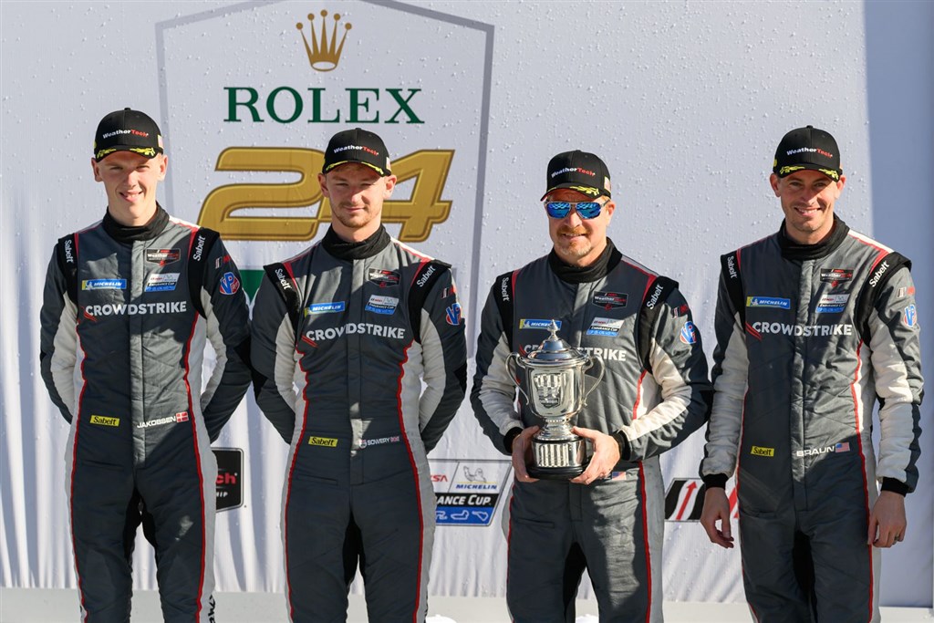 Malthe tog den svære to'er på Daytona efter tæt kamp om sejren
(Foto: Fred Hardy)